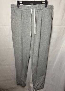 NWT Automet Women's High Waisted Jogger Sweatpants with Pockets Heather Grey XL